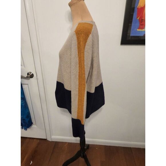 Pinque Large Women's color block top Sweater - Picture 2 of 7